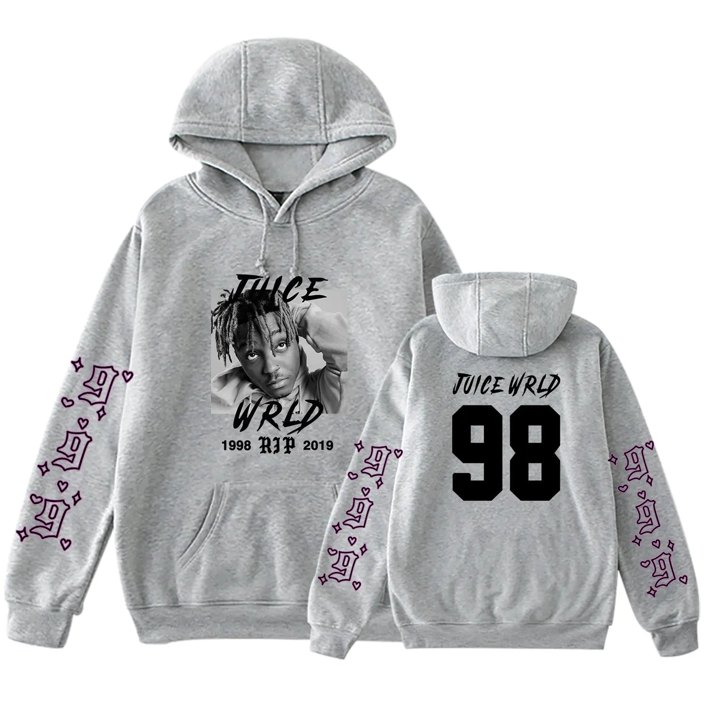 2019 Men's Hoodie Juice WRLD Hip Hop Jacket