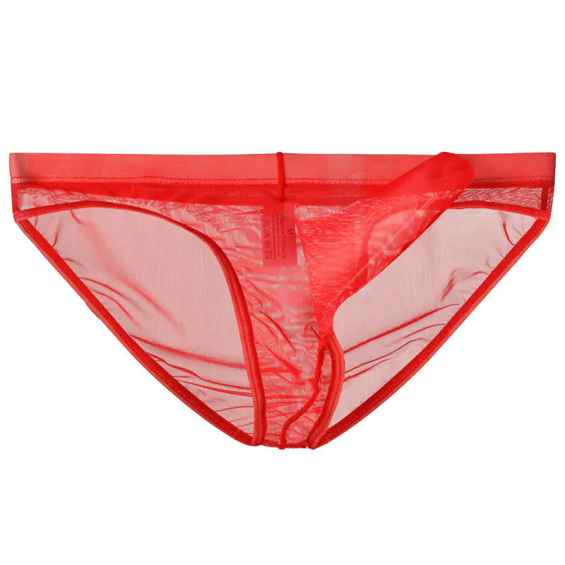 Mesh Thin Section Bullet Separation Men's Briefs