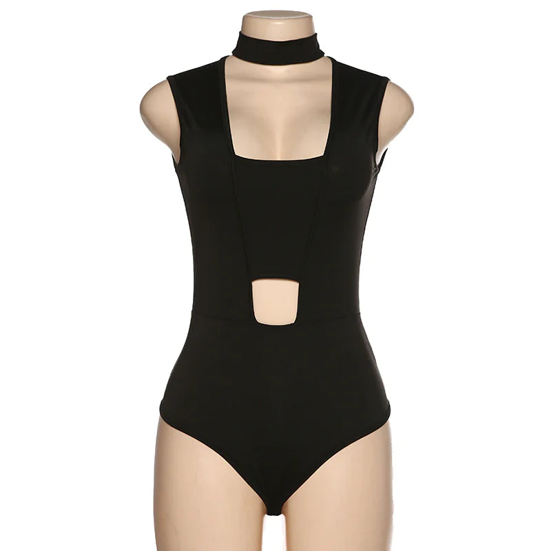 Y2K O-Neck T-Shirt Jumpsuit for Women - Summer Fashion