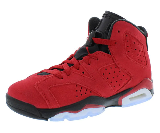 Preschool Air Jordan 6 Retro PS DV3605 600 Toro Bravo Varsity Red/Black - Size 11.5c