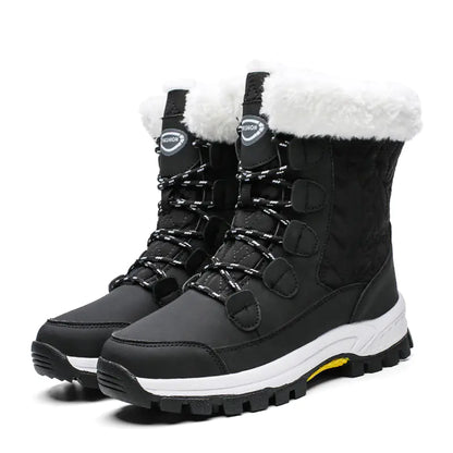 Women's Waterproof High-Top Thick Bottom Winter Boots