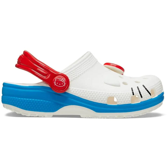 Crocs Unisex Classic Hello Kitty Clog White 8 US Men