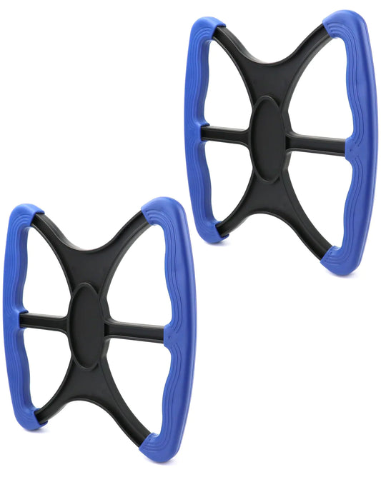 QWORK Lift Standing Aid for Elderly 2 Pack Portable Lift Assist - Handicap Bar with Non-Slip Handle for Elderly Bariatric Disabled Paramedic Therapist Nurse
