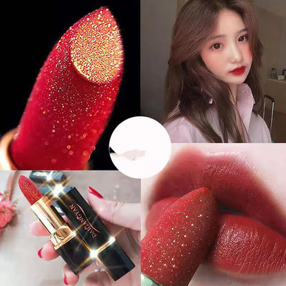 Star Gold Diamond Velvet Matte Red Makeup Moisturizer