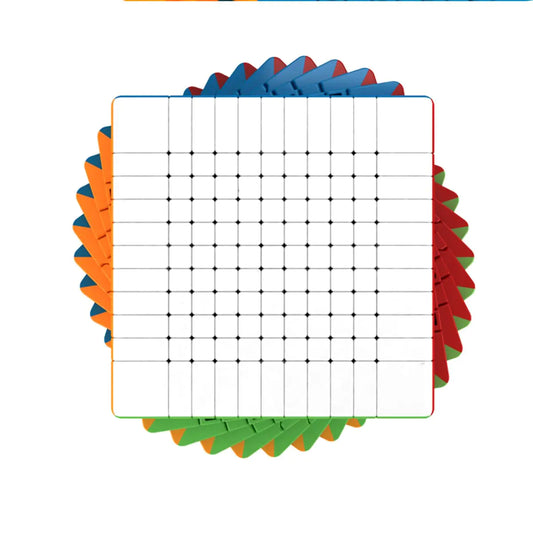 Willking Moyu Meilong 11x11 Speed Cube stickerless 90mm Cubing Classroom 11x11x11 Magic Cube Education Toys Puzzles