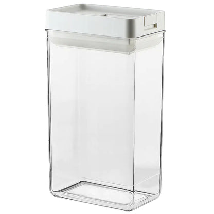 Stackable Plastic Food Storage Containers for Kitchen